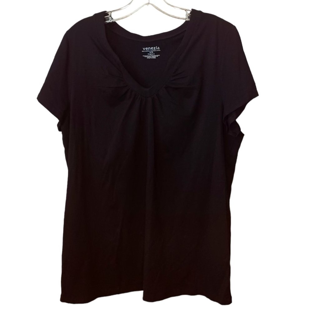 Lane Bryant Venezia Black Top Size 14/16